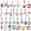 Original Kupfer Kaffeebecher Weinglas Wunschflasche Anhänger Perlen Passend für Diy Halskette Armband Exquisiter Schmuck Geschenk