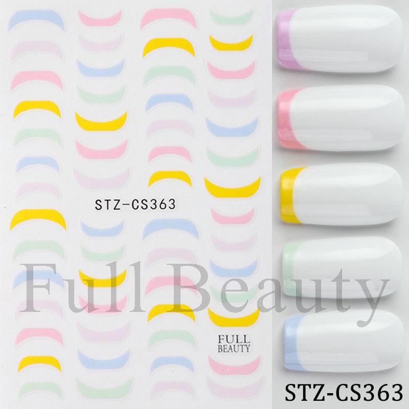 Nail Art Stickers Ins Red Lip Cherry Strawberry Y2K Sweet Cool Style Bow Digital Adhesive Nail Stickers