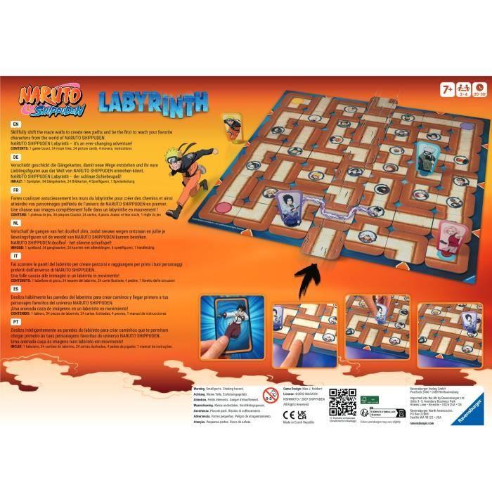 Naruto Maze, Board Games, Naruto Shippuden, from 7 Years, 27557, Ravensburger