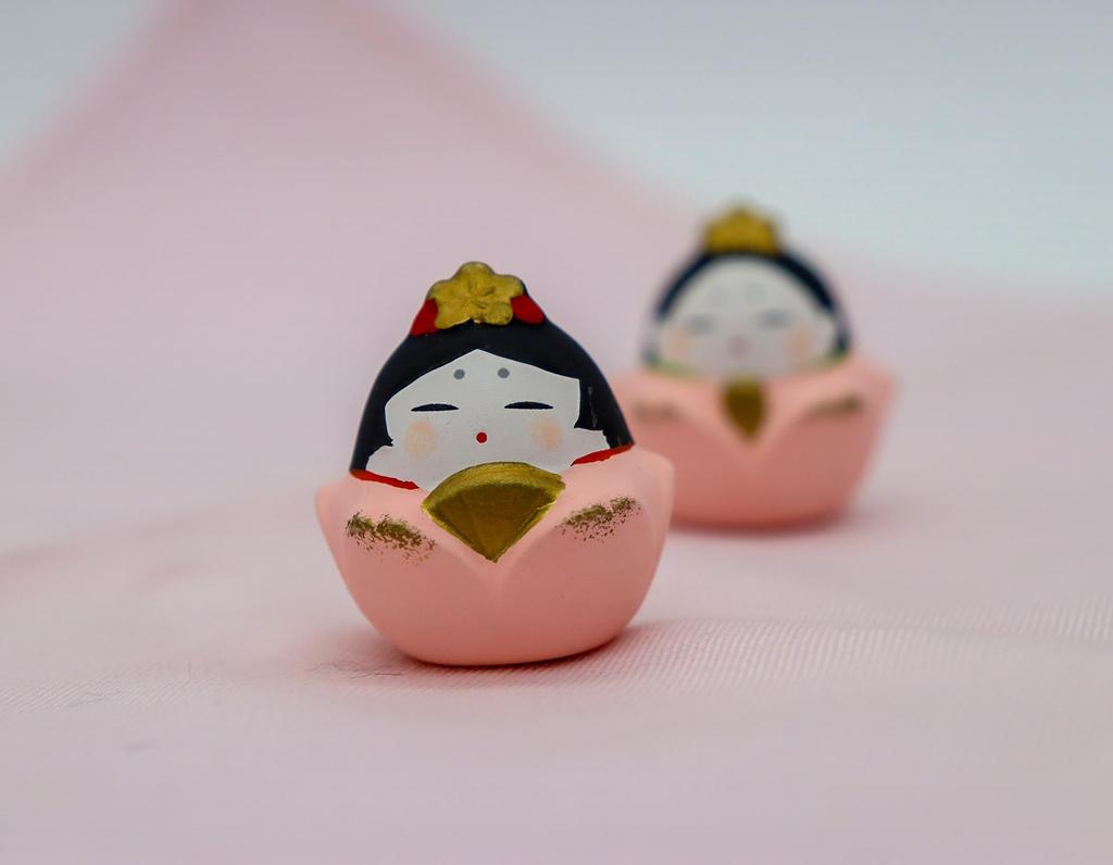Craftsman House Hina Dolls, Kinsai, Children's Day, Double Cherry Blossoms, Hina Dolls