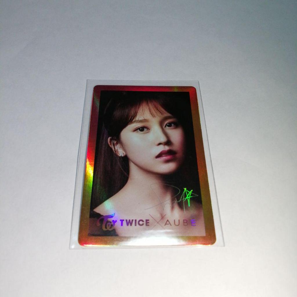[USED] TWICE×AUBE Bonus Trading Card Mina
