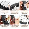 103 Pcs Puncture Repair Kit, Puncher Repair Kit Bicycle, Bicycle Inner Tube Patch Kit,