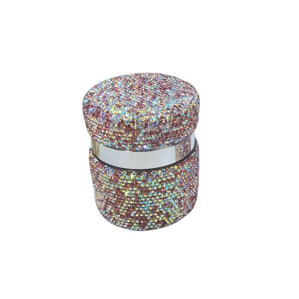 Rhinestone Airless Cream Bottle Dispenser Portable Push Down Pump Lotion Pump Jar Vials Leak Proof Refillable Cosmetic Container