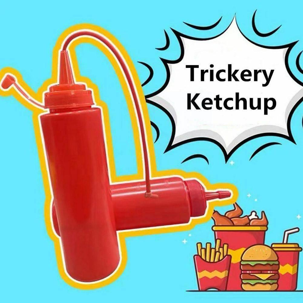 Komik ve hileli Şaka Ketçap Şişeleri Pratik komik hileler Domates Sosu Şaka Komik Ve Şaka Çocuklar İçin Oyuncaklar Sahte Ketçap