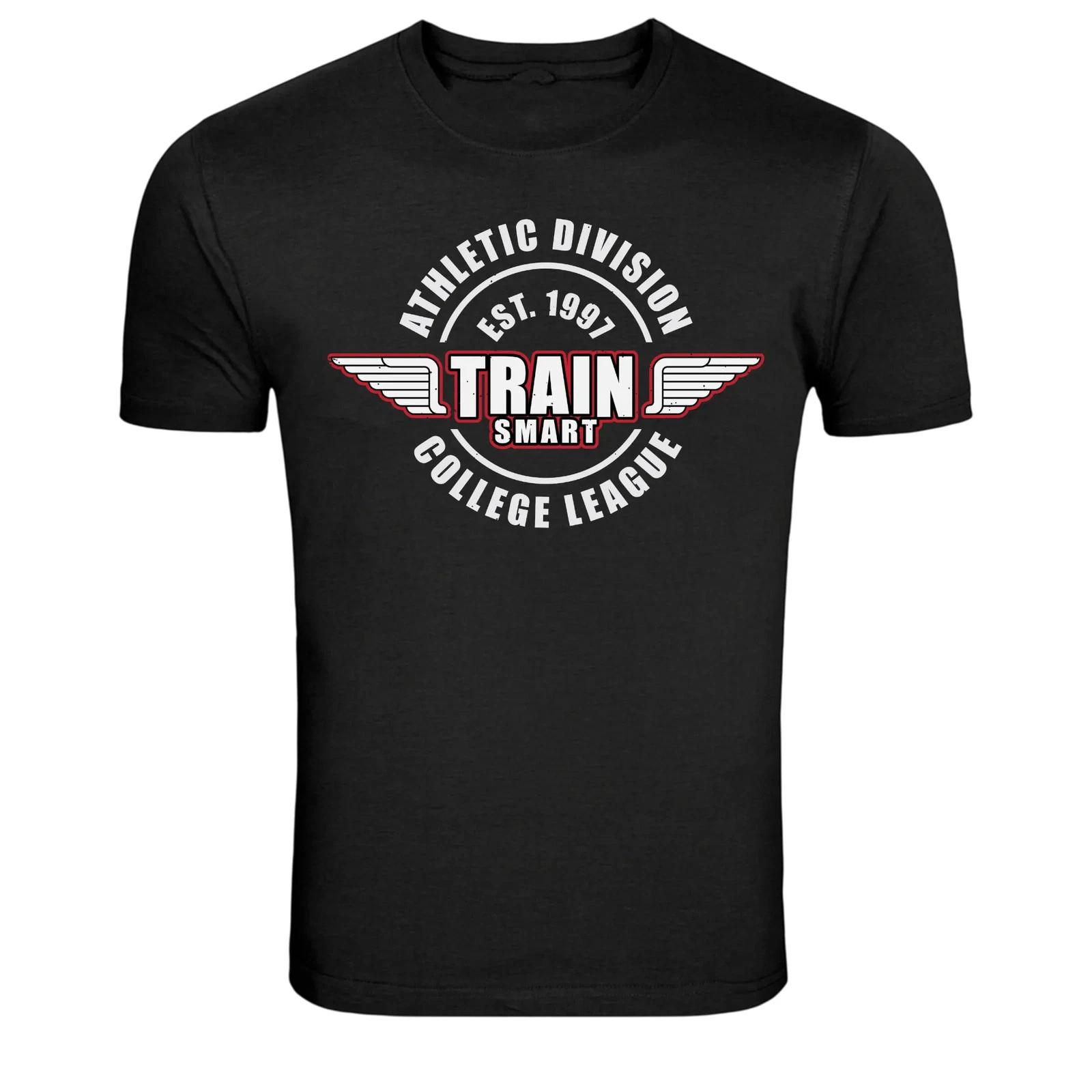 Train Smart Athletic Division College League Fitness T-Shirt 2XL