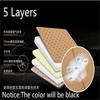 Usa Black Pu Leather Car Sedan Driver Front Seat Cover Cushion Pad Protector Mat