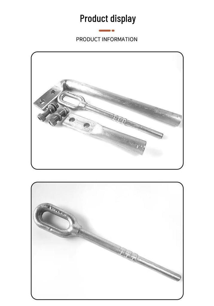 Rustproof NY Tension Clamp for Steel Core Aluminum Stranded Wire in Power & Communication Applications