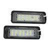 For Vw Passat B6 CC Eos Golf 4 5 6 7 MK7 Polo Superb Seat Leon Altea 2PCS LED Number License Plate Lights Assembly with Canbus