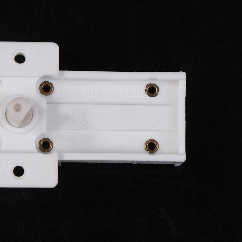 1Pcs 16A Electric Heater Electric Oil Heater Temperature Controller Temperature Switch White Switch Oil Heater Accessories