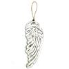 Angel Wing Wooden Hanging Decoration 30cm