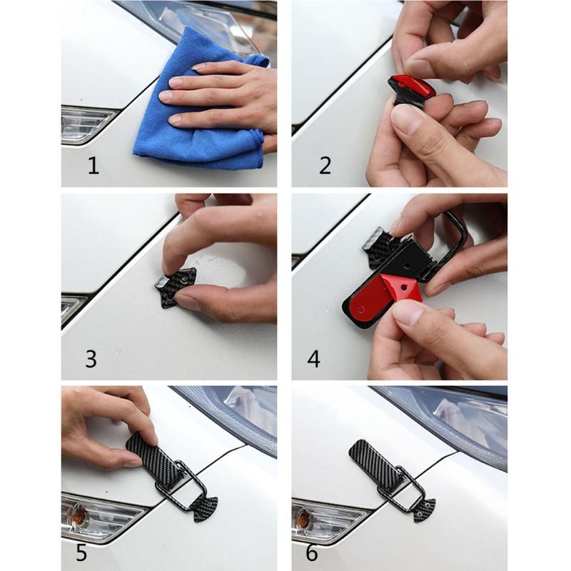 2 Pcs Fastener Clip Universal Security Hook Lock Clip Kit Bumper Quick Release Hook Lock Clip for Drone Car Accessories