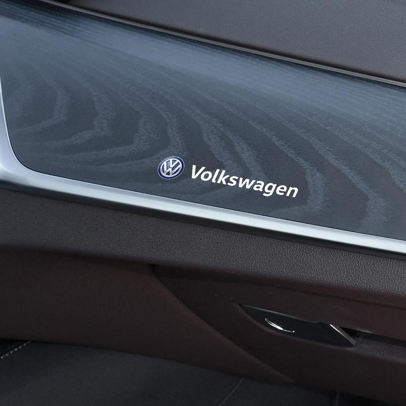For VW Volkswagen Jetta MK5 Golf Car Steering Wheel Markings Stickers Decoration DIY Decal For Volkswagen VW Touran Beetle Golf