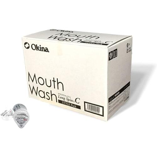 Okina Mouthwash Style Pack C Clear Mint, 100 Count X 2 Boxes (LS-CS)