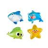 10Pcs New Cute Resin Cartoon Colorful Starfish, Dolphins, Sharks, Turtles Series Flat Back Parts Embellishments For Hair Bows