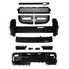 Black Warrior Kit for Defender 007 Bumpers - Front & Rear, No Tow Hook Modification