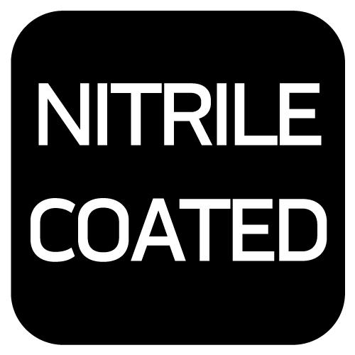 Work gloves, ntrilex-coated polyester, 4131X, size 7