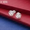925 Sterling Silver AAA Zircon Earrings - Banquet Pendant Jewelry