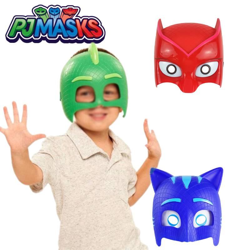 Máscaras que brilham no escuro dos Pj Masks para festa de Halloween