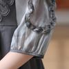Summer 2025 Women's Chic Two-Piece Set: Casual Slimming Top and Pants