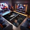 Dead Daylight Polyester Carpet, Soft Indoor Mat for Office Chair, Living Room, Computer Desk - Decorative Home Office Rug Design