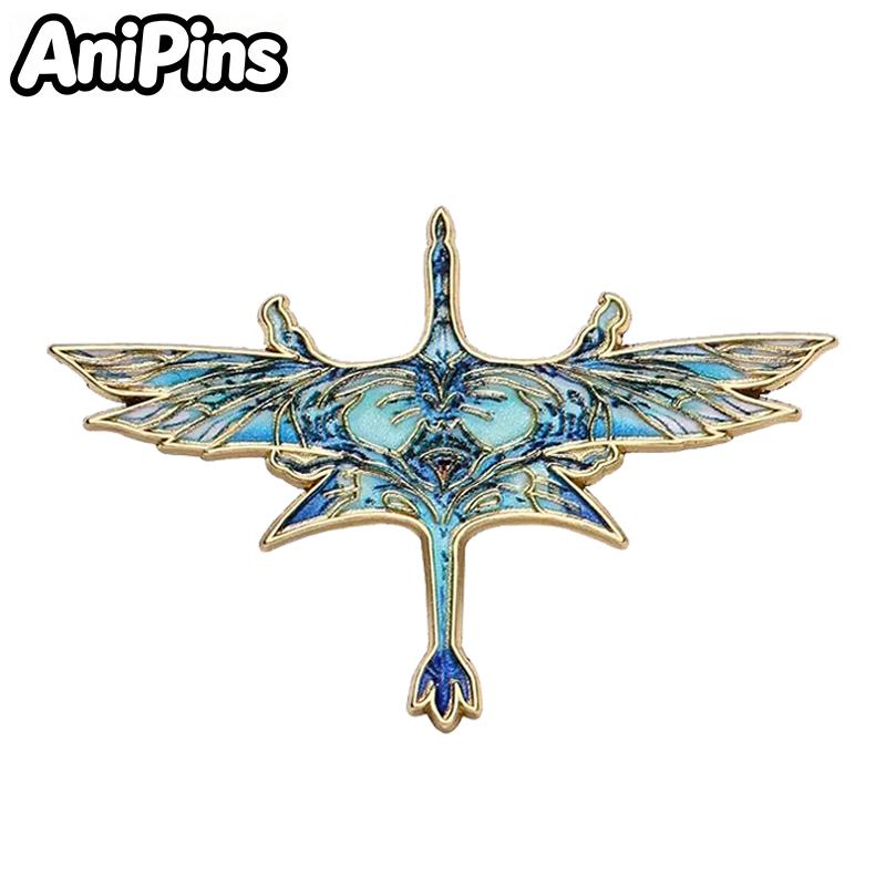 Cartoon Legendary Beast Pins 5-design Metal Enamel Dragon Fish Animal Brooch Pin For Clothes Backpack Badge Friends Gifts