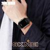 Fashion creative ed student electronic watch, integrated shell waterproof square couple sports watch