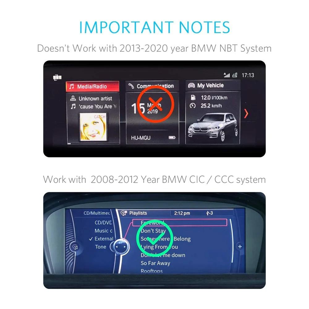 USB AUX Media Transmitter Bluetooth Adapter for Mini Cooper (USB+AUX Connector)