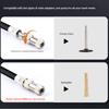 OFFBONDAGE Portable Bicycle Pump 300PSI Bike Air Pump Portable Tire Inflator MTB Road Bike Pump with Gauge Schrader Presta Valve