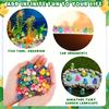 Glow-In-The-Dark 100/50Pcs Mini Resin Ducks With Hats Vibrant Multi-Colored Figures For Diy Crafts Cake Easter Micro Landscape Gardens Decor