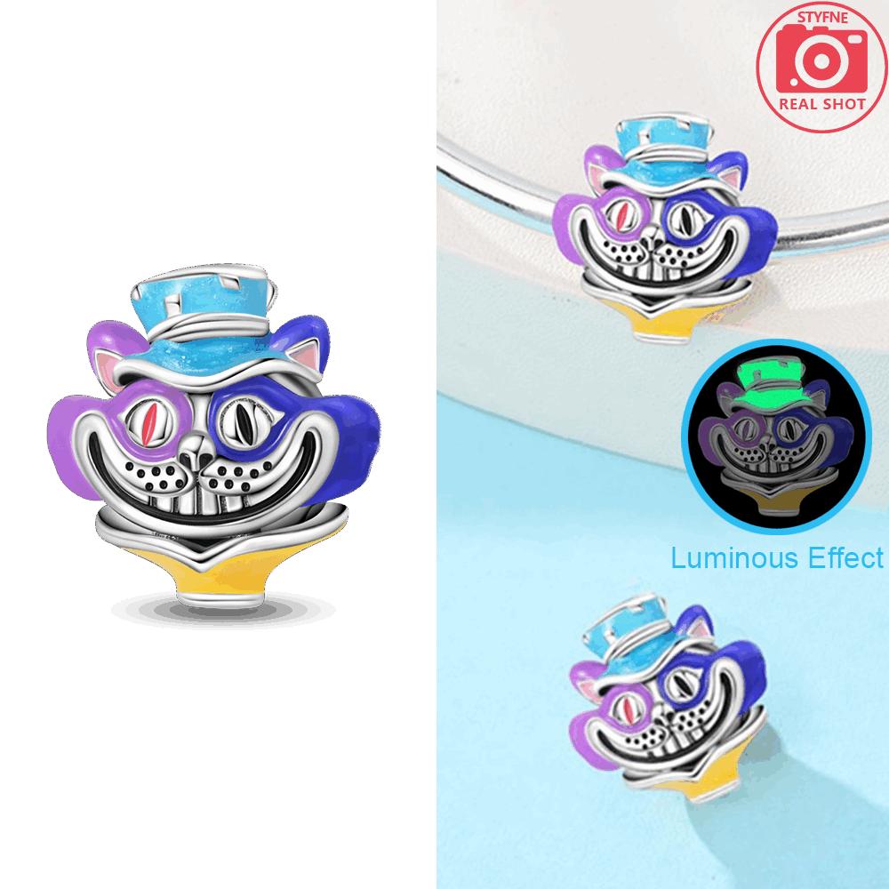 Original Copper Magic Series Colorful Rabbit Cat Funny Beads Fit Bracelet Valentines Gift Diy Jewelry Accessory Diy Making