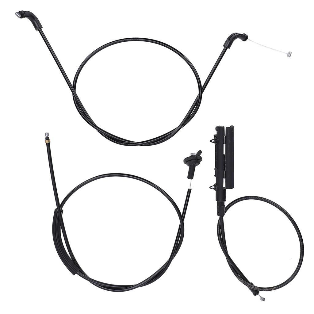 Kit Cablu Bowden de Eliberare Capotă Motor Cablu de Oțel PVC 51237197474 pentru Seria 7 E65 E66 740i