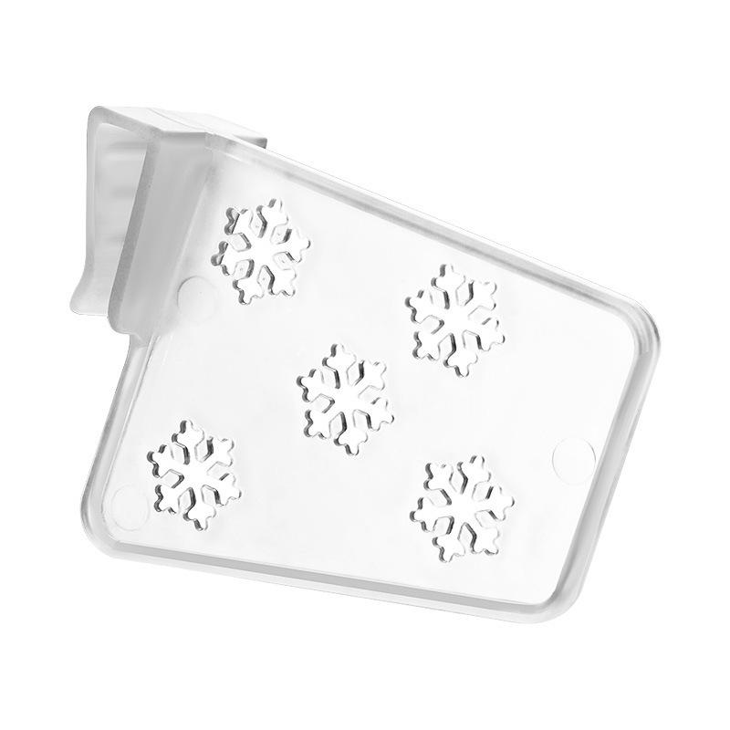 

10 шт. перегородка для хранения в холодильнике в виде снежинки белый