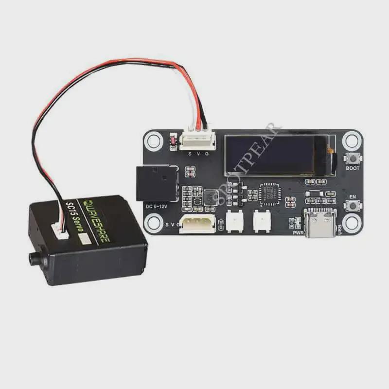 

Плата драйвера сервоприводу ESP32 з WiFi, Bluetooth та OLED-дисплеєм