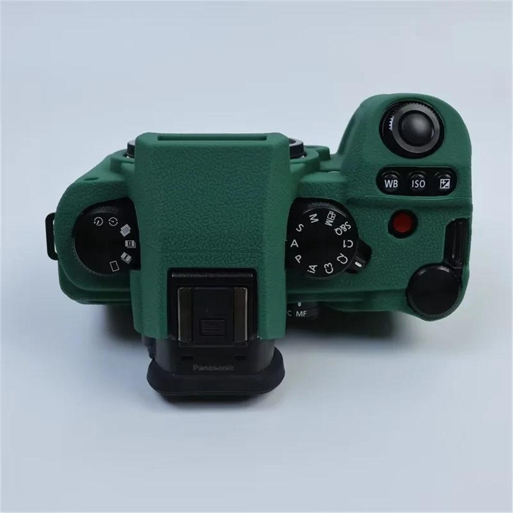 Soft Silicone Rubber Armor Camera Body Case For Panasonic Lumix S5II S5 M2 Protective Shell Cover