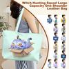 Group One-shoulder Leather Bag Tote Bag One-shoulder Bag PU Large Capacity  Cartoon