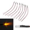 20PCS 5mm Prewired LED Diodes 5‑12V LED Light Diodes Mini LED Diodes  Circuit Science Experiment