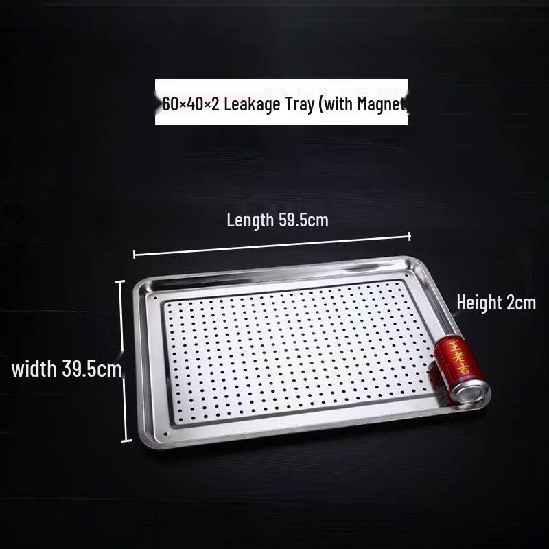 Xihe Commercial 304 Stainless Steel Rectangular Drain Tray