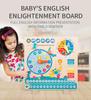Children's Wooden Calendar Clock: Educational Toy for Learning Weather, Seasons, Days & Time