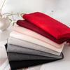 Solid Color Wool Scarf Women's Winter Wool Shawl High End Couple Style Tassel Scarf