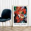 Poster Geometric Fox Franz Marc