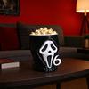 Happy Halloween Decoration 3D Printed Screaming Skull Popcorn Bucket Decorative Box Table Ornament