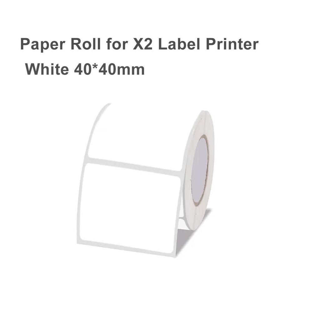 X2 Bluetooth Wireless Thermal Label Printer – Portable, Inkless Barcode & QR Code Machine
