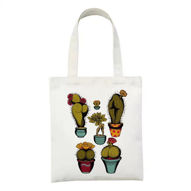 Y2k saco de compras impressão de insetos bolsa feminina casual chique moda vintage grande capacidade lona nova goth ins sacos de ombro 24*26cm