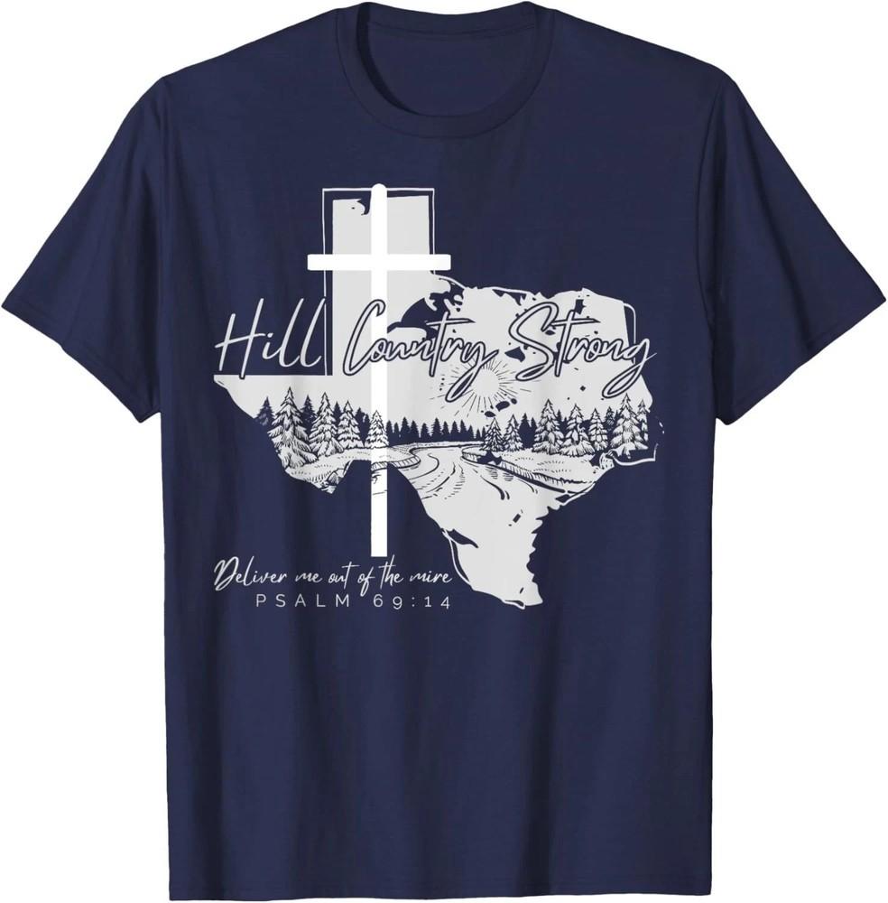 Texas Strong Texas Flag Cross Christian Texas Pride 2025 Unisex T-Shirt Unisex T-Shirt XXL