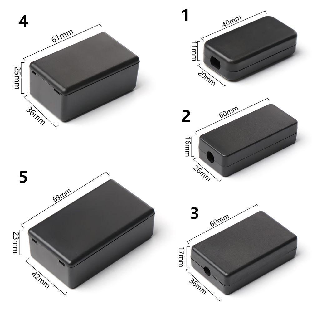 1/2pcs 5 sizes ABS Plastic High Quality Electronic Project Box Instrument Case Enclosure Boxes Waterproof Cover Project