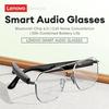 Original Lenovo GS105 4K Smart Wireless Glasses Bluetooth 6.0 AI Sunglasses HD Hands-free Calls Music Headphones ENC Noise Cancellation Dual Mic