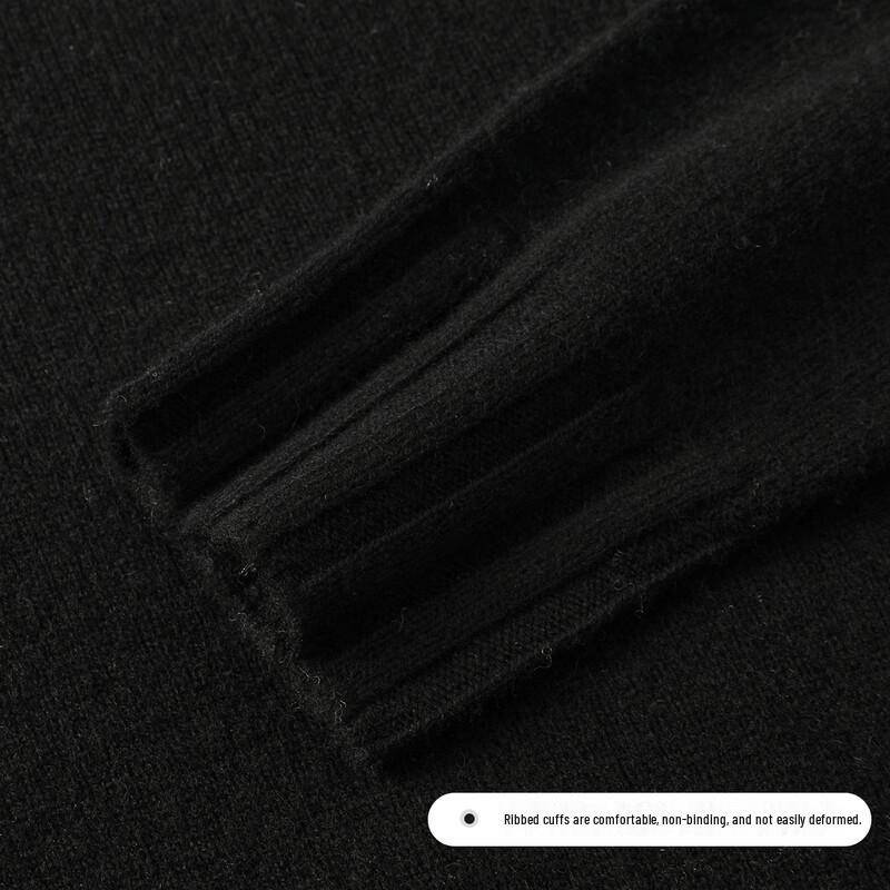 FivePlus Women's Elegant Slim-Fit Half-High Collar Knit Sweater