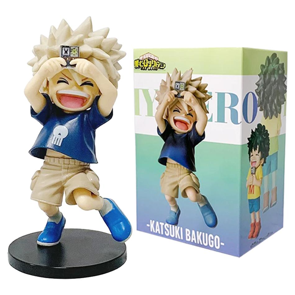 Nuova figura My Hero Academia Infanzia Izuku Midoriya / Infanzia Katsuki Bakugo Modello Decorazione Bambola