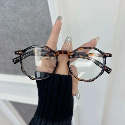 Gafas Cuadradas Anti Luz Azul Moda Retro Clásico Mujer Hombre Protección Ocular para Ordenador Gafas Lisas