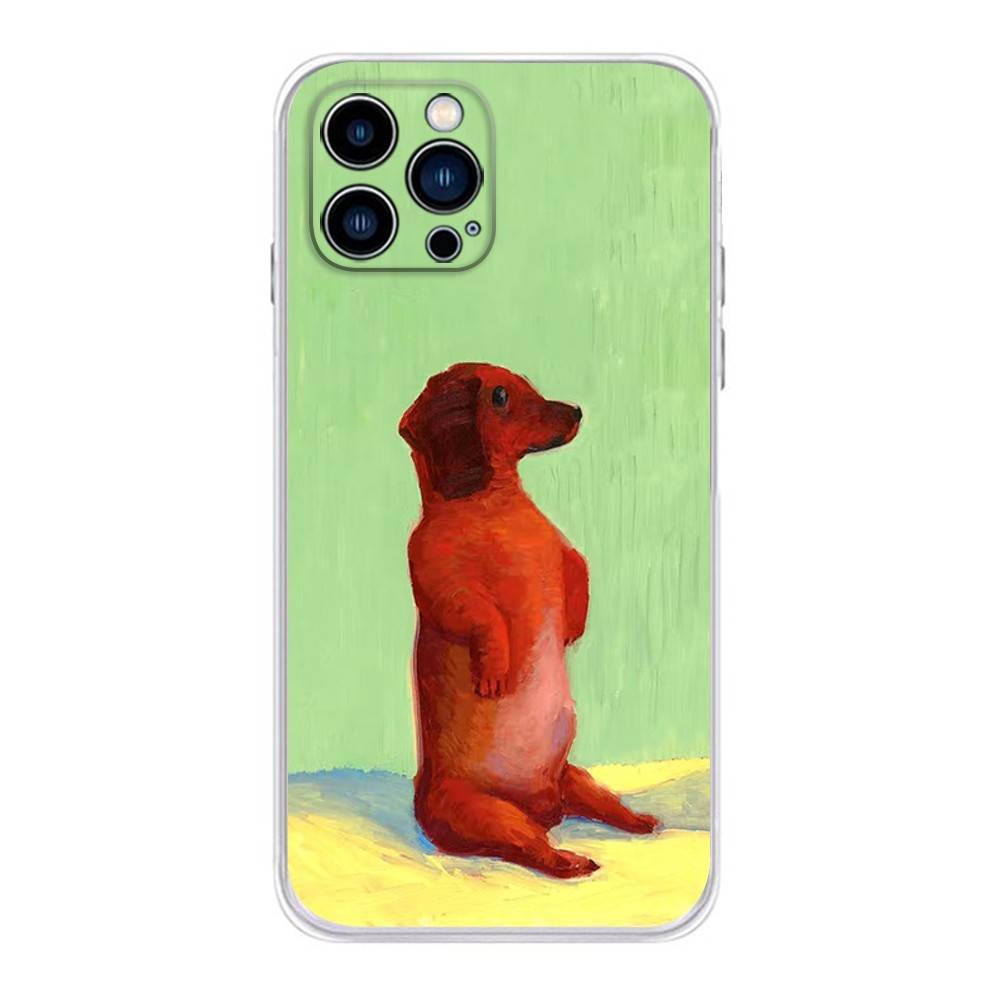 D-David Hockney Paintings Phone Case For iPhone 16,Pro,15,ProMax,14,Plus,13,12,11,Pro,16,E IPhone Air,17,Drop Protection Cover